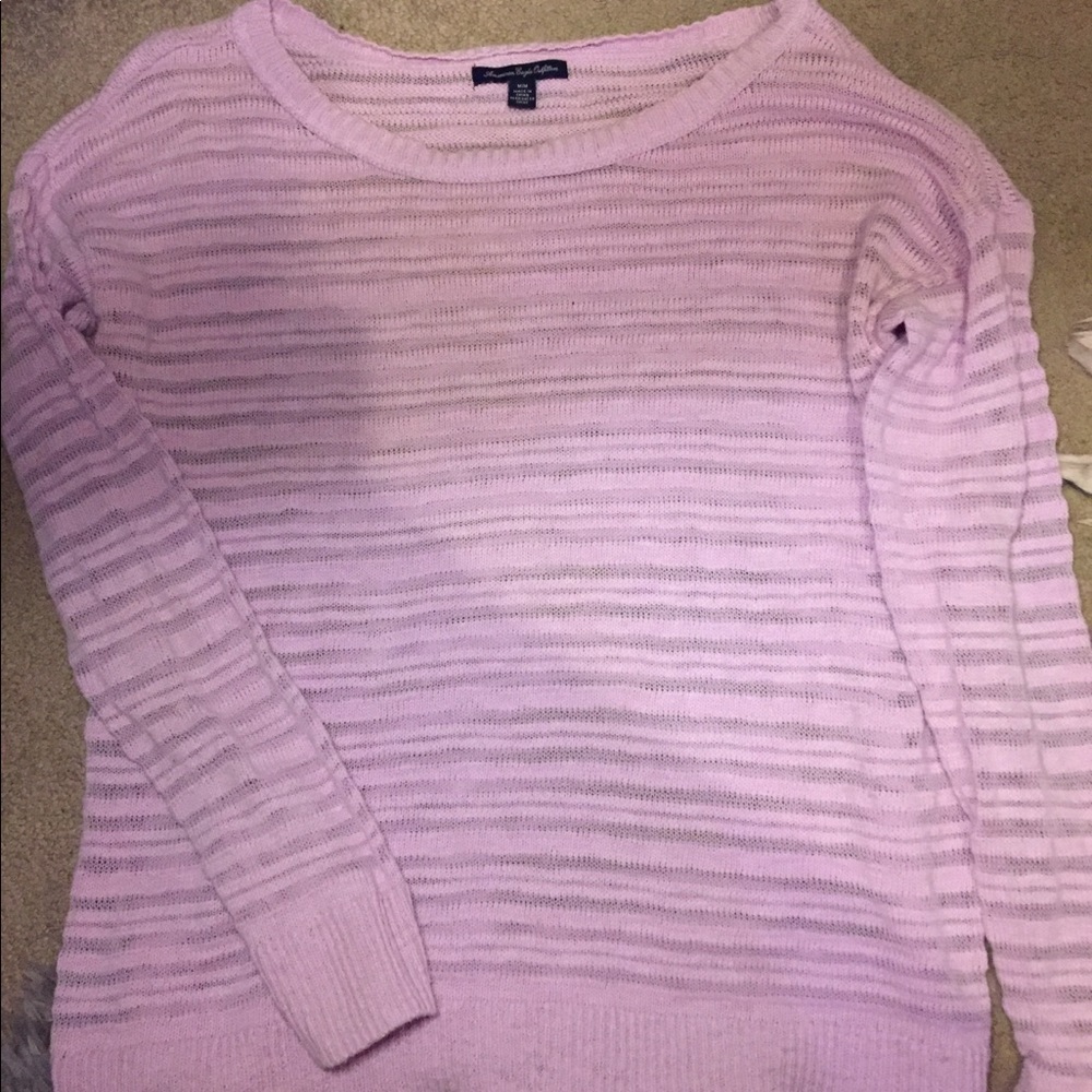 American Eagle Outfitters purple sweater